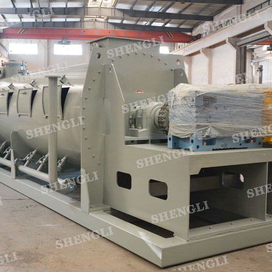 CMS-15000 单轴连续式搅拌机，用于固废处理